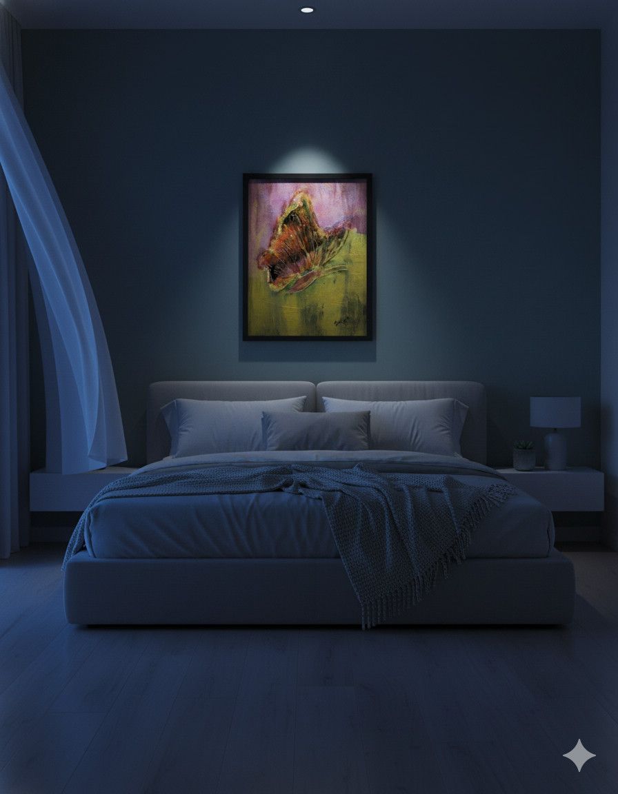 Vibrant Flight - Original Canvas Abstract Butterfly Painting - Image 7